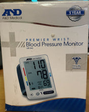 Load image into Gallery viewer, New A&amp;D Medical Premium Wrist Blood Pressure Monitor UB-543