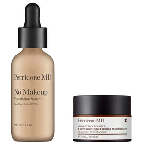 Perricone MD No Makeup Serum SPF 30 Face Finishing & Firming  MoisturizerSet 2oz Sealed authentic 100%