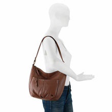 Load image into Gallery viewer, New The Sak Leather Iris Large Hobo Shoulder Bag - Slate Brown Sealed authentic 100%