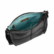 Load image into Gallery viewer, NEW The Sak Leather Saratoga Crossbody, Black Onyx AUTHENTIC 100%