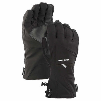 New HEAD Unisex Ski Gloves Black Size XL with tag authentic