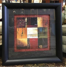 Load image into Gallery viewer, Black Matt  3.1/2 frame with beautiful modern art work pre-owned