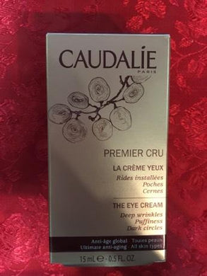 Caudalie Premier Cru The Eye Cream 0.5 oz 15 ml.  Fresh Full Size 95%