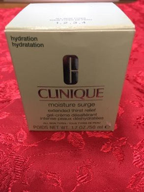 Clinique Moisture Surge Extra Thirsty Skin Relief 1.7 oz /50ml Moisturizer Boxed