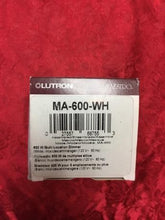 Load image into Gallery viewer, Lutron Maestro Light Switch Dimmer Model MA-600-WH - White, 600 Watt 120 V 60 Hz