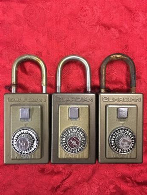 COMBINATION LOCK BOXES, GUARDIAN AVANTI pre-owend