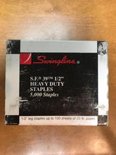 Load image into Gallery viewer, Swingline® Heavy-Duty Staples, 1/2&quot;, Box Of 5,000