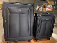 Load image into Gallery viewer, Pre owned Samsonite Dual 360 2 Piece Spinner Set Black