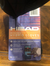 Load image into Gallery viewer, New HEAD Women's Hybrid Gloves Black size Large  Touchscreen Compatible