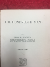 Load image into Gallery viewer, Pre-owned. The Hundredth Man Book by Frank R. Stockton