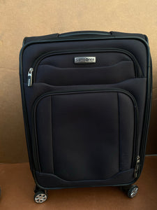 New other Black Samsonite luggage suitcase size 18”x14”