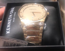 Load image into Gallery viewer, Kenneth Cole New York 10027726 Gold Tone Dial &amp; Stainless Steel Watch