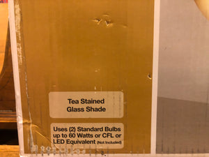 New Hampton Bay Bristol 13 in. 2-Light Nutmeg Bronze Semi-Flush Mount