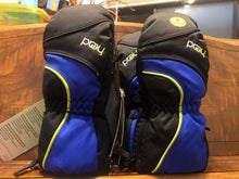 Load image into Gallery viewer, New 2 Pairs Head Junior Hybrid Mittens Ages 4-6 Small blue and black