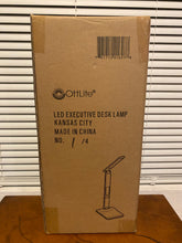 Load image into Gallery viewer, New OttLite Executive LED Desk Lamp Black