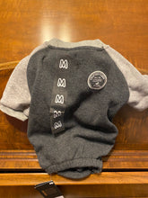 Load image into Gallery viewer, Hotel NEW Black Mix/ Grey Mix Sweater Shirt Pet Dog Size Medium W/Tags