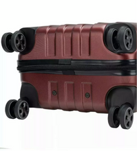 Load image into Gallery viewer, Brand New Delsey 20&quot; Carbonite Carry-On Spinner Luggage Suitcase - Red