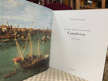 Load image into Gallery viewer, Maestri Dell'Arte Italiana Dorothea Terpitz Canaletto Book