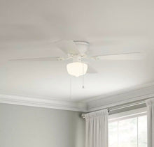 Load image into Gallery viewer, New Littleton 42 in. LED Indoor White Ceiling Fan with Light Kit