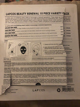 Load image into Gallery viewer, Lapcos Sheet Mask Set Collagen Beauty Renewal 10 Sheet Masks Variety Pack