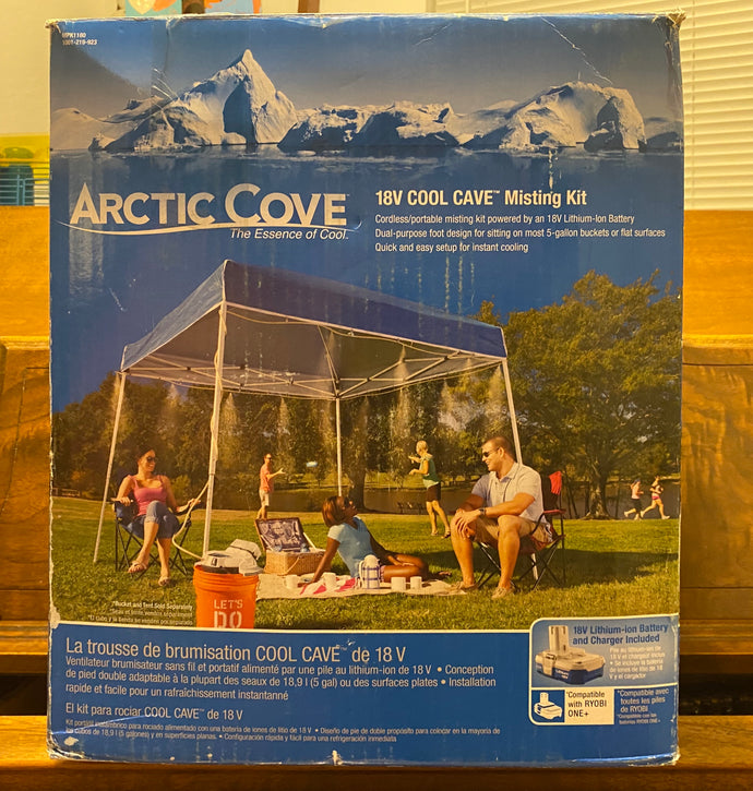 Arctic Cove 18-Volt Cool Cave 22 ft. Misting Kit