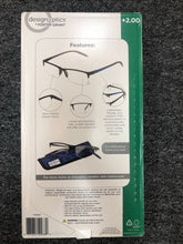 Load image into Gallery viewer, Mens Design Optics Foster Grant +2.00 Near Vision Readers