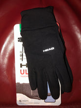 Load image into Gallery viewer, NEW HEAD Gloves Men’s Ultra-fit Touchscreen Fleece Running Gloves XL Black