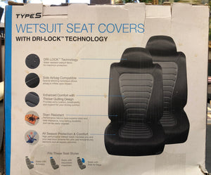 New without box TypeS Wetsuit Seat Covers with Dri- lock Technology