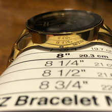 Load image into Gallery viewer, Citizen AT2242-55E Axiom Eco-Drive Gold-Tone Black Chronograph Dial Watch