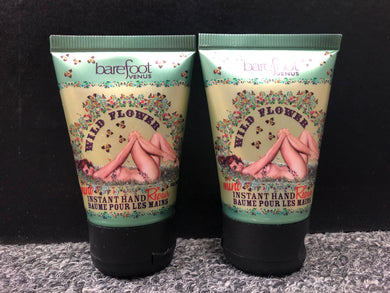 2 x Barefoot Venus instant hand repair wild flower