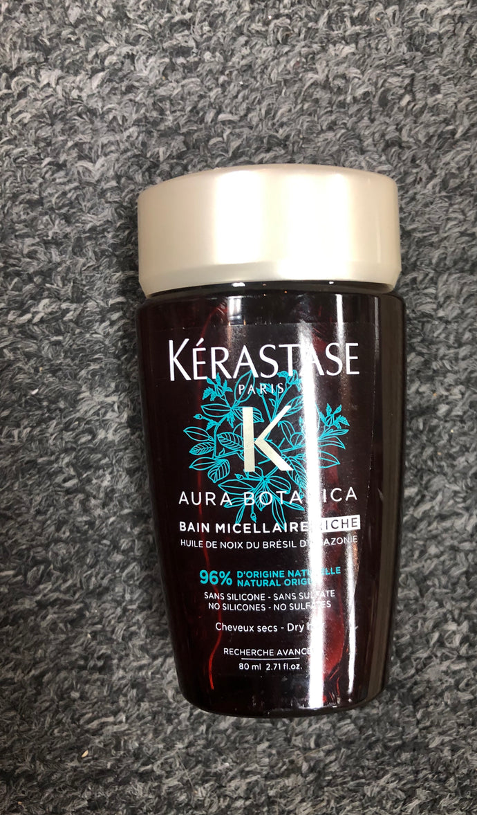 New Aura Botanica Bain Micellaire Riche Shampoo by Kerastase for Unisex 80 ml