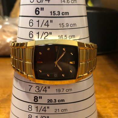 Citizen Eco Drive Gold Tone Wristwatch  31mm E111 S049369