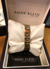 Load image into Gallery viewer, Pre-owned Anne Klein 12/2258SVRG Women's 28mm Rose Gold Tone Crystal Accent Swiss