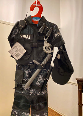 BRAND NEW TEETOT & CO SWAT TEAM OUTFIT SIZE 3-4