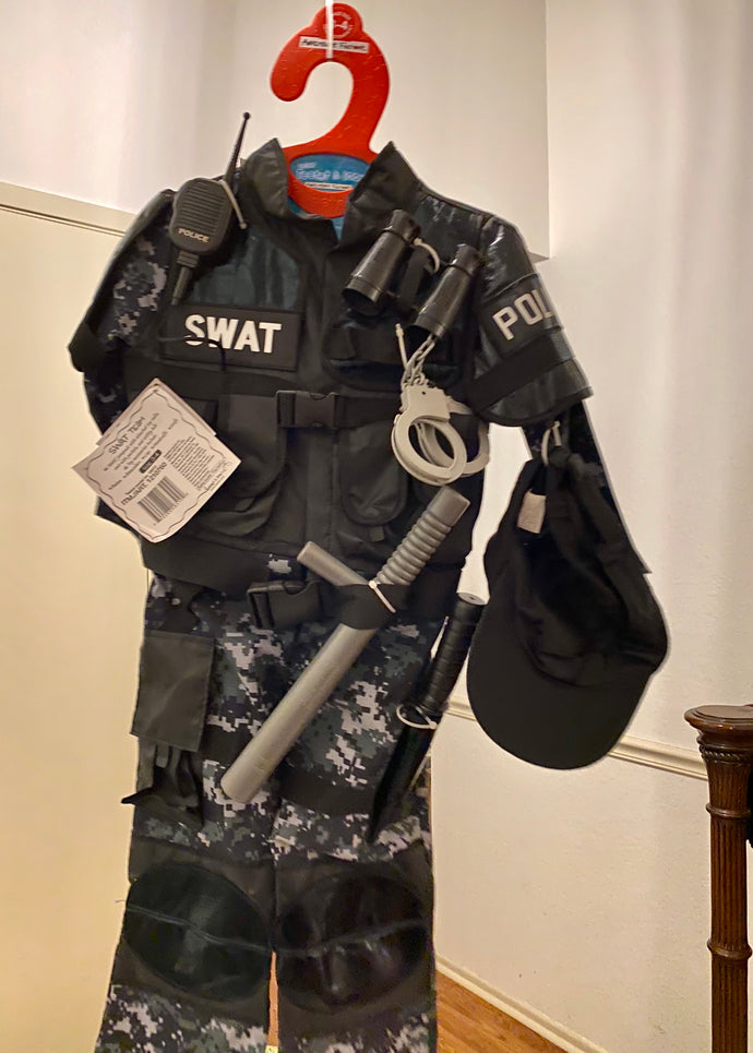 Kids SWAT Team costume in Black – Teetot & Co., Inc.