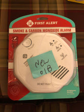 Load image into Gallery viewer, First Alert Z-Wave Smoke &amp; Carbon Monoxide Detector Alarm Battery Powered