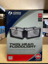 Load image into Gallery viewer, New Lithonia Lighting Mini Twin-Head Flood Light 150W Halogen lamps