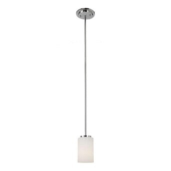 New sea gull lighting Oslo 1 light 4 in chrome pendant ceiling light