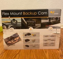 Load image into Gallery viewer, New open box Yada Flex Mount Back Up cam New in sealed package