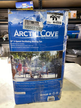 Load image into Gallery viewer, New damaged box Arctic cove 18 in 3 speed oscillating misting fan