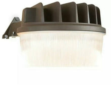 Load image into Gallery viewer, New OB Halo Outdoor Security Area Light Integrated LED Replaceable Photo Control Bronze