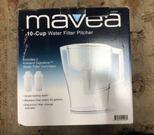 Load image into Gallery viewer, New Mavea 10 Cup Water Filter Pitcher it doesn’t include 2 water filter cartridges