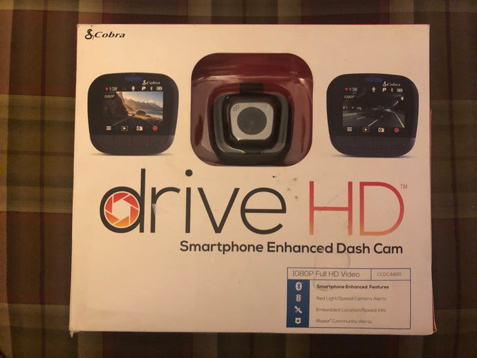 Cobra Drive HD Smartphone Enhanced Dash Cam