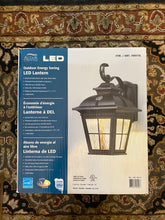 Load image into Gallery viewer, New open box Altair Outdoor Energy Saving LED Glass Oil Rubbed Bronze Lantern Light