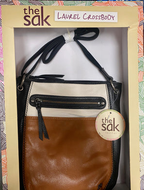 The Sak Laurel Cross Body Stone Multi Purse Bag new with tag authentic