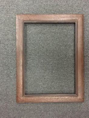 Brown wood Frame with plexi and foam core