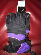 Load image into Gallery viewer, New Head Junior Ski Glove Black/Purple/Pink Size XL Made with DuPont Sorona
