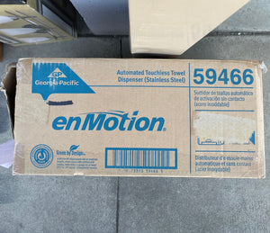 New other Georgia Pacific enMotion Recessed Automatic Paper Towel Dispenser Model: 59466A