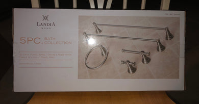 Brand new 5 Pcs Bath Seth Collection by Landia Home