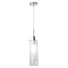 Load image into Gallery viewer, Brand New Globe Electric Sydney 1-Light Polished Chrome Clear Glass Hanging Pendant